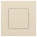 Кнопка, 10АХ-250В, Elegance, слоновая кость (10/100/2500) 14-1111-02