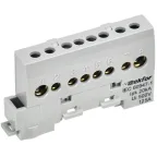 TEKFOR Шина L фаза изолированная на универсальном держателе 8х12-8-Ср IEK