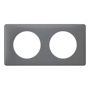 Рамка, двухпостовая, фиолетовая перкаль