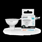 Лампа светодиодная LED 9 Вт 660 лм 4100К софит MR16 нейтральный GU5.3 AC 220В Elementary Gauss