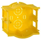 Коробка установочная СЗ сборная для твердых стен D-68х45мм (проходная) GENERICA