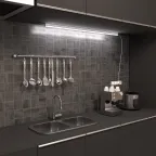 Светильник линейный светодиодный ДБО 15 Вт 1340 лм 6500К AC 220В IP20 1175х22х36мм крепления провода и коннекторы входят в комплект TL Black Gauss