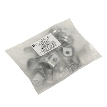 Скоба металлическая двухлапковая d19-20мм (10шт.) PROxima