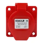 Розетка 314-16А-6h-380AC-3P+PE-IP44