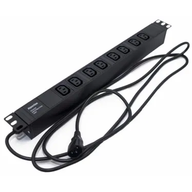 Блок розеток для 19д шкафов горизонтальный 8хIEC 320 C1310A