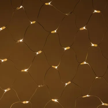 Светодиодная новогодняя гирлянда ERAPS-SK2 сеть 1,5x2 м тёплый 150 LED