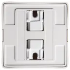 ХИТ открытой установки Розетка с заземлением со шторками ИЗОЛ.ПЛ 16А, 250В, белый