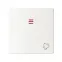 Клавиша с пиктограммой звонок для 75160-39, S82,82N белый