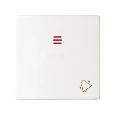 Клавиша с пиктограммой звонок для 75160-39, S82,82N белый