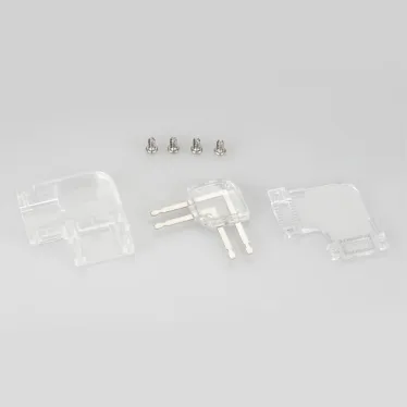 Коннектор угловой для ленты ARL-50000PV (15.5x6мм) прозрачный (ARL, пластик)