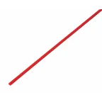 Термоусаживаемая трубка 1,5 0,75 мм, красная, упаковка 50 шт. по 1 м, REXANT