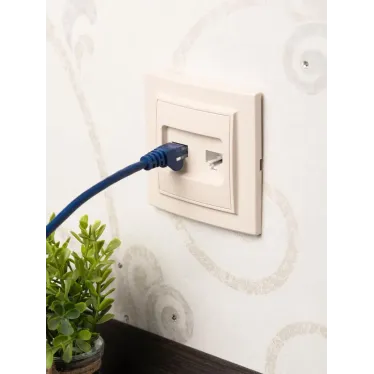 Розетка RJ-45+Phone СП бежевый Минск