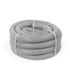 Труба гофрированная ПНД лёгкая 350 Н безгалогенная (HF) стойкая к ультрафиолету серая с/з д50 (15м/660м уп/пал)