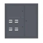 Щит этажный 4 кв. RAL7016 (1000х950х150) EKF PROxima