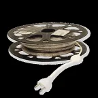 Лента светодиодная LED 2835/120-SMD 7 Вт/м 600 лм/м 6000К AC 220В IP67 10мм (катушка 20м) Black Gauss