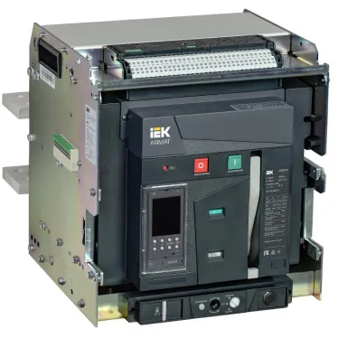 ARMAT Воздушный автоматический выключатель выдвижного исполнения 3P типоразмер E 100кА 2000А расцепитель TD с комплектом аксессуаров 220В: мотор привод катушка включения катушка отключения