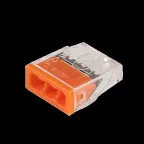 Клеммы монтажные PTC-3P 2273-203 450V 32A 0,14-4.0mm2 , 3 отверстия, прозрачные, 100 шт.