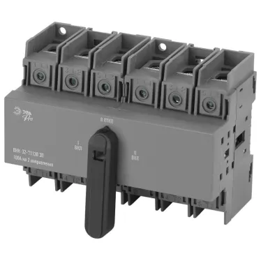 Выключатель-разъединитель ВНК-32-31130 PRO mvr30-3-100E 3П 100А на 2 направления с фронтальной рукояткой управления