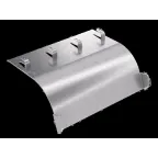 Ограничитель радиуса изгиба кабеля L - 200 мм металлический