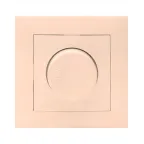 Валенсия светорегулятор 600W 220В кремовый