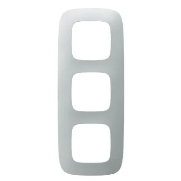 Valena ALLURE Рамка 3 поста алюминий универсальная