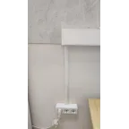 Кабель канал KK-30-13-FW полукруглый 30х13 белый 40м