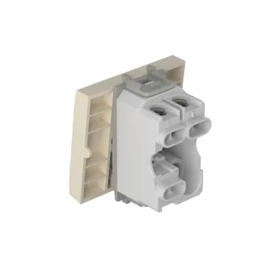 Avanti Выключатель ''Ванильная дымка'', 16A, 2 модульный