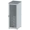 Напольный шкаф 47U Ш600хГ600 две перфорированные двери, крышаукомплектована вводом и заглушками