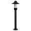 Светильник садово-парковый НТУ 01-60-009 Поллар напольный черный IP54 Е27 max60Вт h860мм