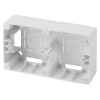 Коробка наклад. монтажа 2 поста,бел 12-6102-01