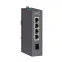 Промышленный неуправляемый коммутатор, 1х100Base-X, SFP слот, 4х10/100Base-T(X) портов RJ45, 12-48В DC/18-30В AC, с резервированием