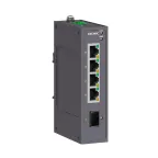 Промышленный неуправляемый коммутатор, 1х100Base-X, SFP слот, 4х10/100Base-T(X) портов RJ45, 12-48В DC/18-30В AC, с резервированием