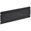 Фальш-панель 19д 4U крепление на винтах черная by ZPAS