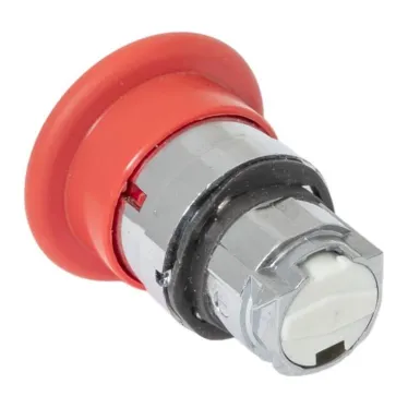 Механизм кнопки исполнительный XB4 'Грибок' красный поворотный с фиксацией с замком PROxima