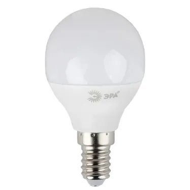 Лампа светодиодная LED P45-7W-827-E14 (диод, шар, 7Вт, тепл, E14, (10/100/3600)