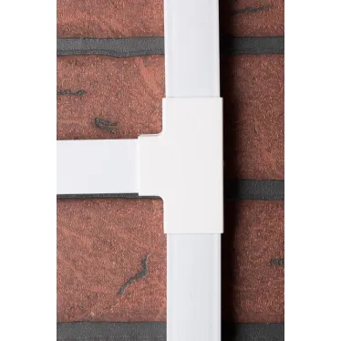 Угол T-образный (25х16) (4 шт) Plast Белый