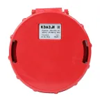 Розетка 235-63А-6h-380AC-3P+PE+N-IP67