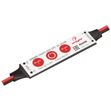 Диммер SMART-MINI-DIM (12-24V, 1x4A) (ARL, IP20 Пластик, 5 лет)