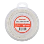 Трубка термоусаживаемая 8,0 4,0 мм белая, ролик 2,44 м, REXANT