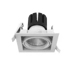 Светильник светодиодный DL-TETRIS поворотный 35град 165*165*140mm 40W 3000K IP20 | V1-R0-00424-10000-2004030 | VARTON