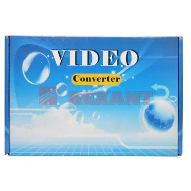 Конвертер BNC + S-video на VGA,