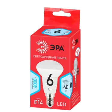 Лампа светодиодная / E14 6 Вт рефлектор нейтральный RED LINE LED R50-6W-840-E14 R Е14