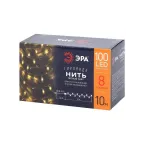 Гирлянда LED Нить 10 м ENIN-10B теплый свет 8 режимов, 220V, IP20 (60/720)