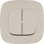 Valena ALLURE Рамка 1 пост слоновая кость универсальная