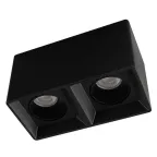 Светильник накладной IP20 10 Вт GU5.3 LED черн./черн. пластик DENKIRS DK3085-BK