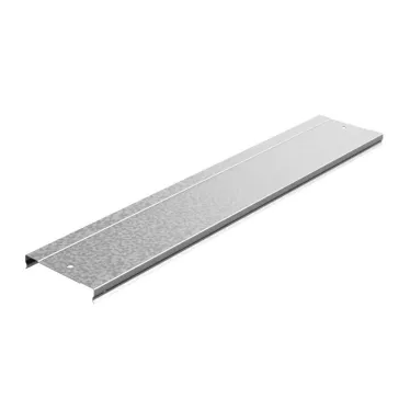 Крышка к лотку 500х15х3000 под заземление, толщина 0,9 мм, Сендзимир цинк