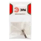 Переходник Simple RS-A02-1 гнездо F-гнездо TV 1 шт