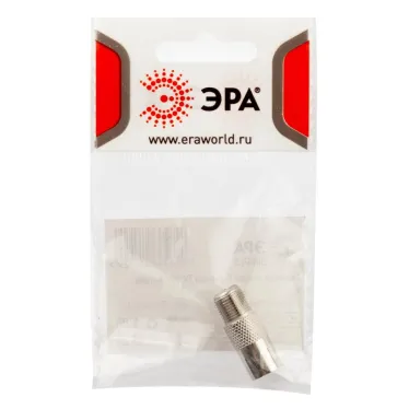 Переходник Simple RS-A02-1 гнездо F-гнездо TV 1 шт