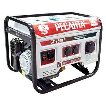 Генератор бензиновый БГ 9500 Р