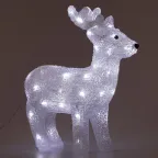 Фигура акриловая Олень, 50 LED, 10 мерцающих LED, 31*13*37 см, IP20 ENIOF - 15